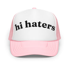 Load image into Gallery viewer, HI HATERS trucker hat
